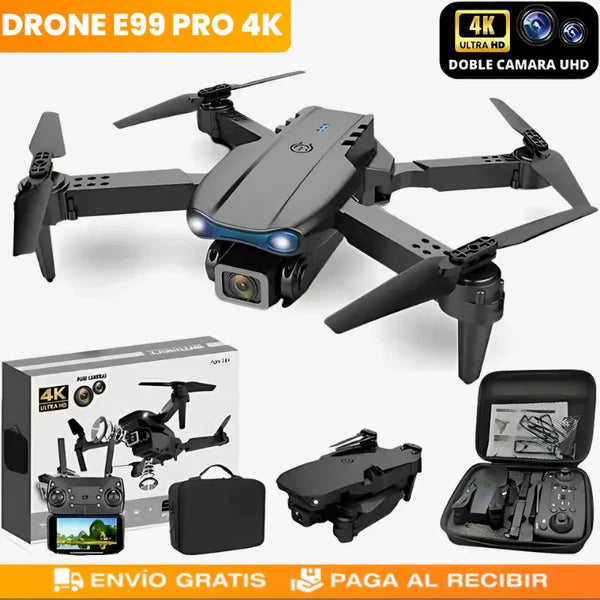 [FINAL DE LIQUIDACIÓN] DRONE E99 PRO 4K CON BATERRÍA RECARGABLE