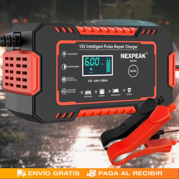 [50% SOLO HOY] POWERFAST 12V CARGADOR PORTÁTIL + MINI LINTERNA MULTIFUNCIONAL [GRATIS]
