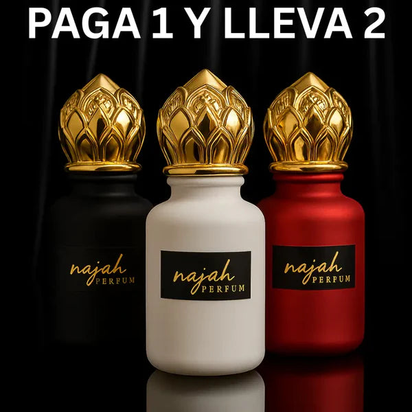 [PAGA 1 y LLEVA 2] NAJAH PERFUME LUJO ÁRABE SEDUCCIÓN ETERNA