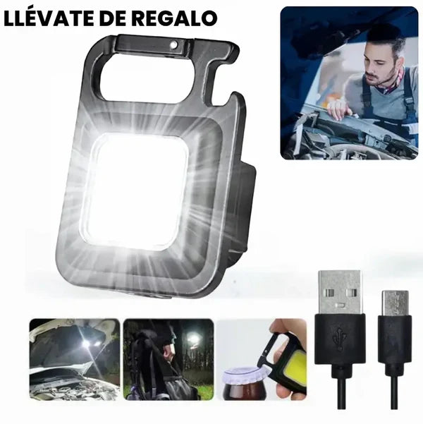 [50% SOLO HOY] POWERFAST 12V CARGADOR PORTÁTIL + MINI LINTERNA MULTIFUNCIONAL [GRATIS]