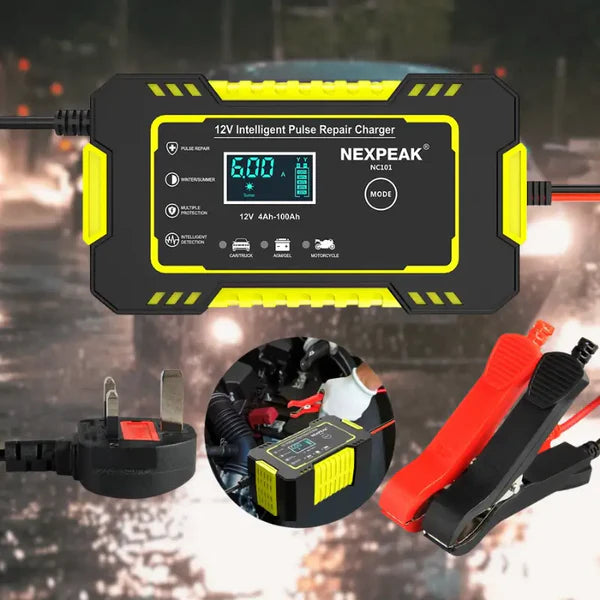 [50% SOLO HOY] POWERFAST 12V CARGADOR PORTÁTIL + MINI LINTERNA MULTIFUNCIONAL [GRATIS]
