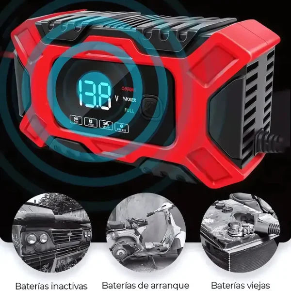 [50% SOLO HOY] POWERFAST 12V CARGADOR PORTÁTIL + MINI LINTERNA MULTIFUNCIONAL [GRATIS]